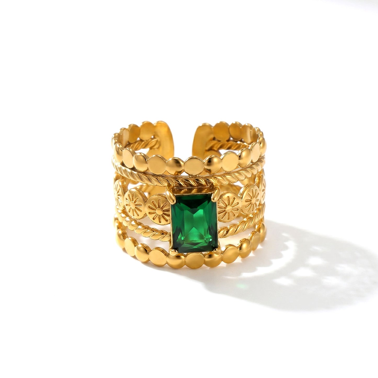 Enigma Band Ring