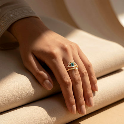 Protective Evil Eye Ring