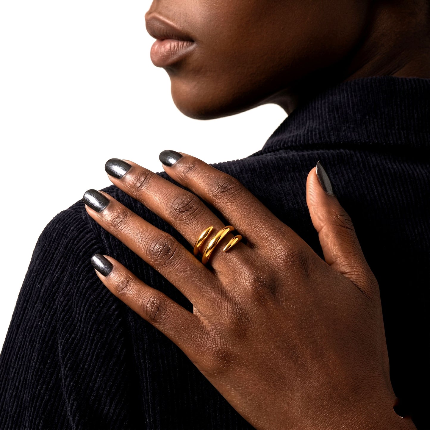 Infinity Coil Ring