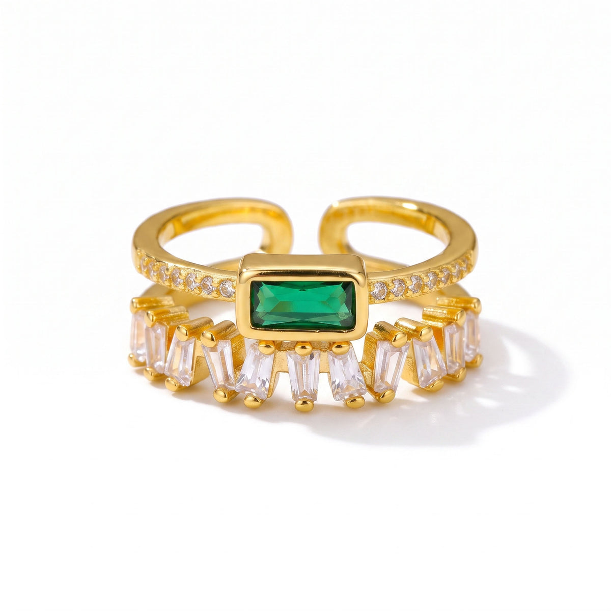 Viridian Dual Ring