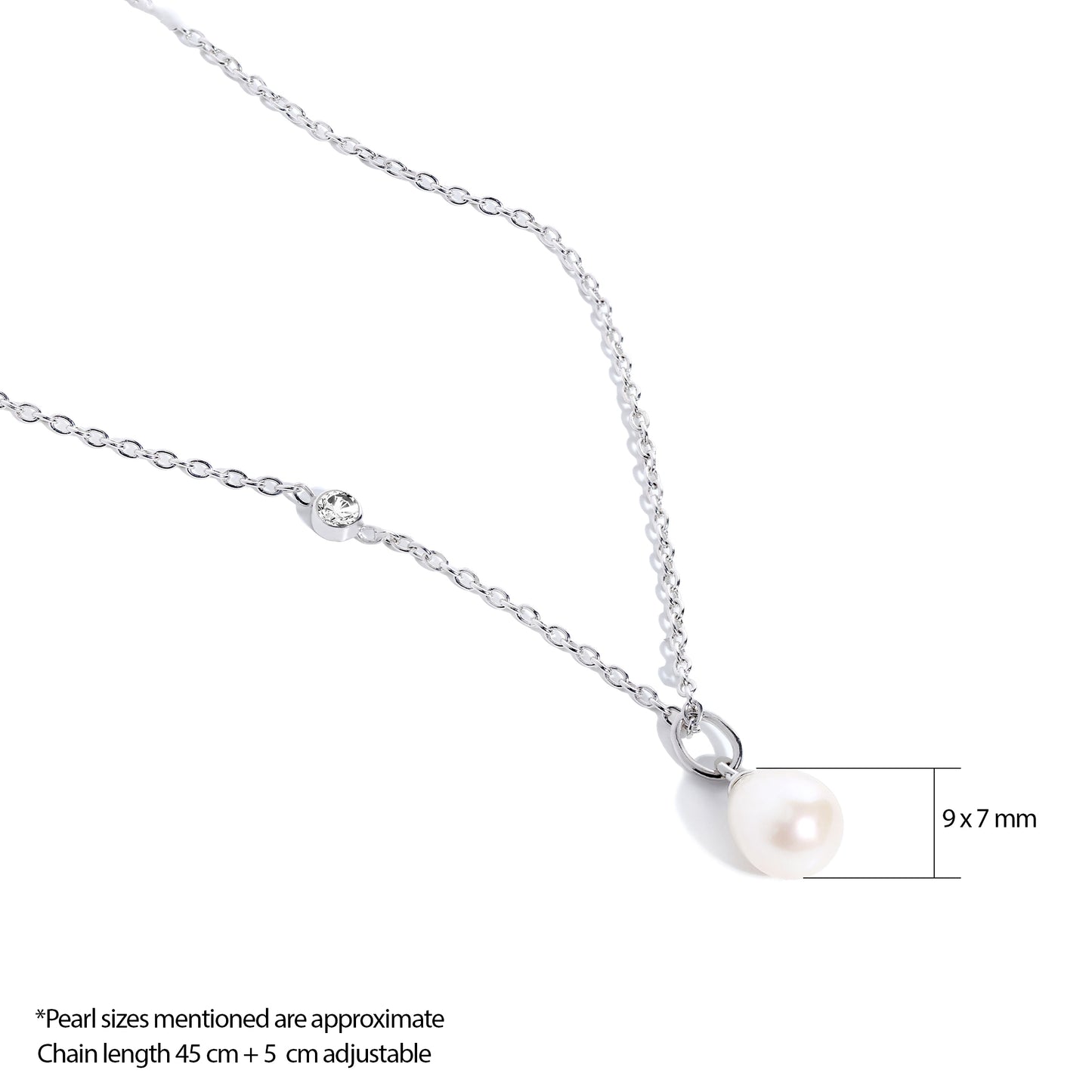 Elegant Pearl Drop Pendant