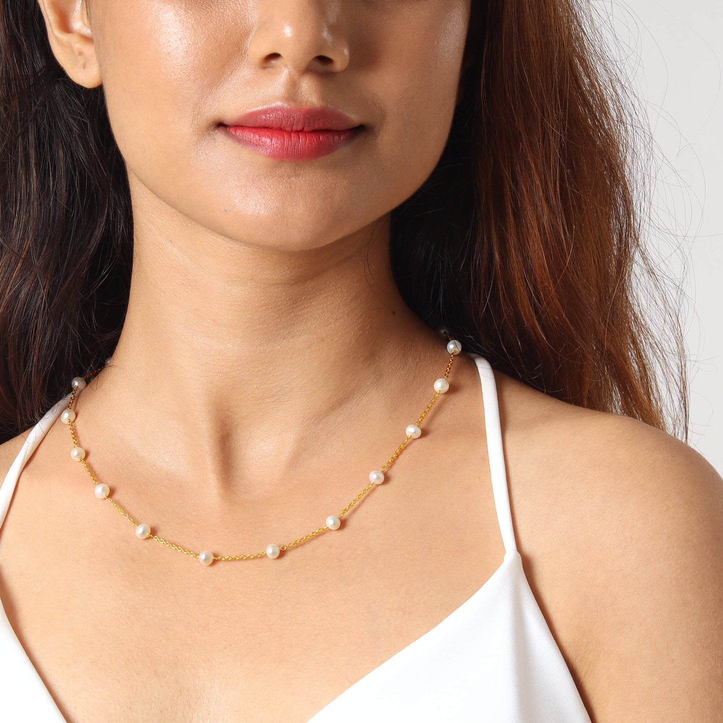 Dainty Pearl Necklace