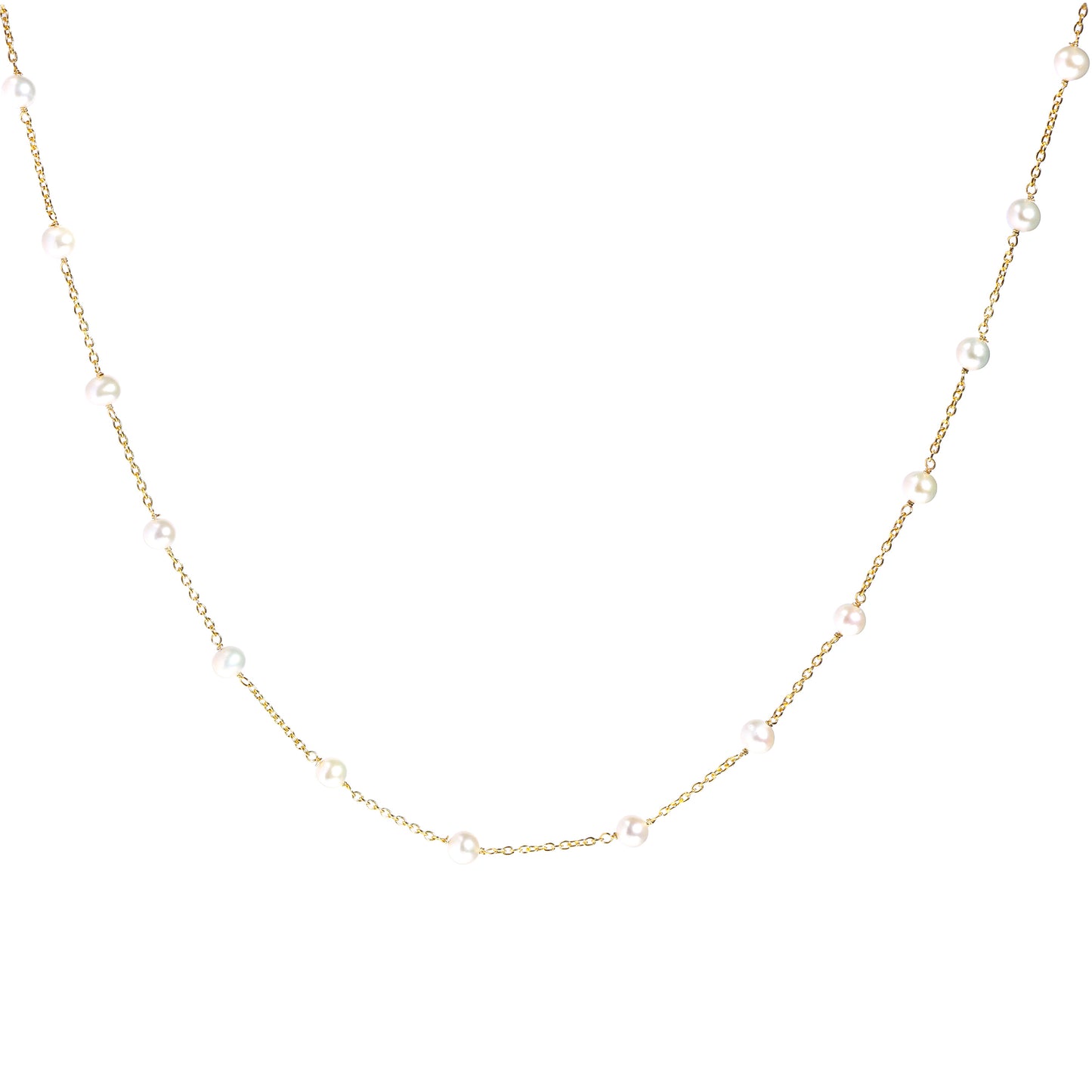 Dainty Pearl Necklace