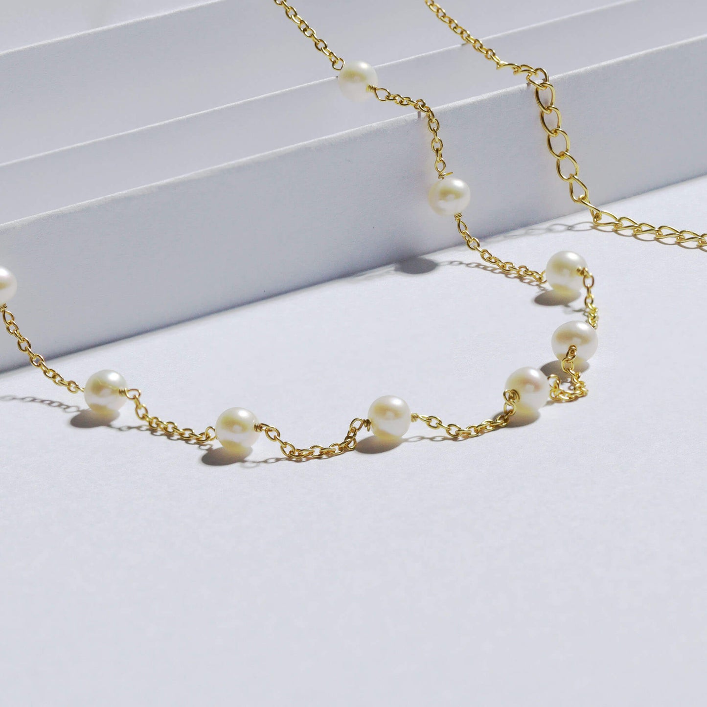 Dainty Pearl Necklace