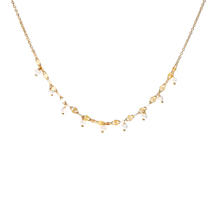 Glimmer  Pearl Necklace