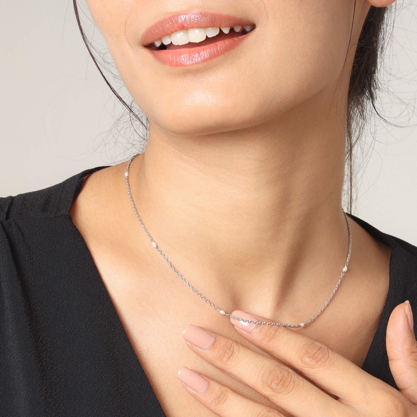 Mini Classic Pearl Necklace