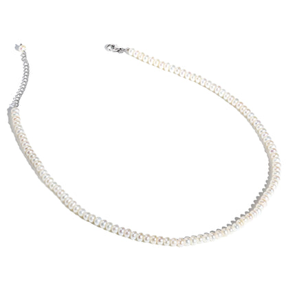 Beaded Pearl Necklace