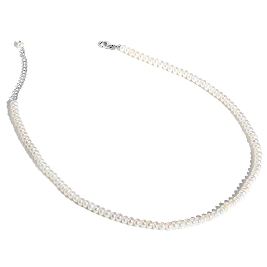 Beaded Pearl Necklace