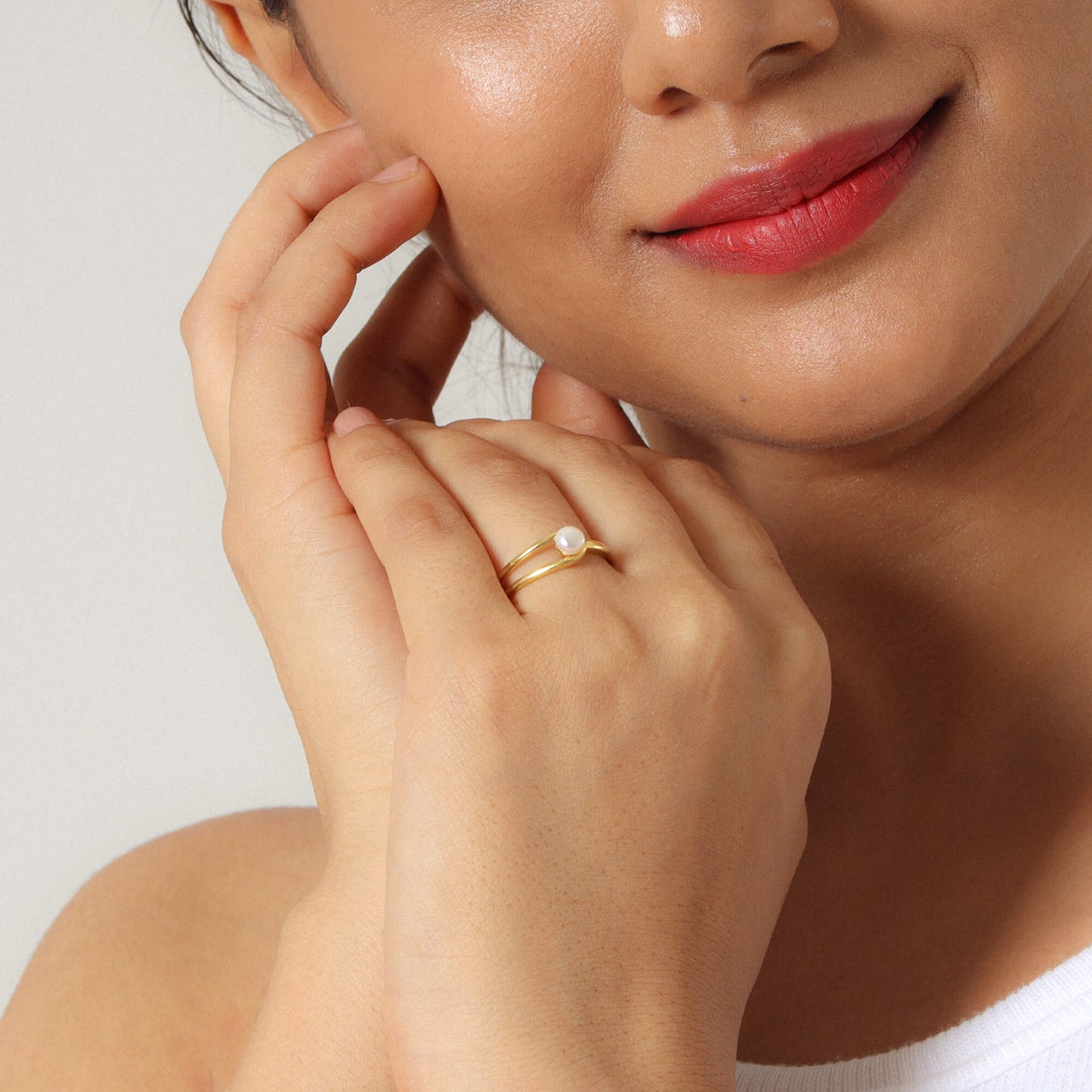 Timeless Pearl Ring