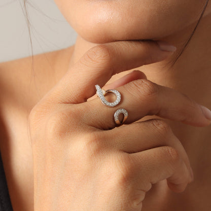 Floating Pearl Ring
