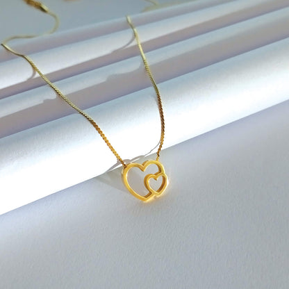 Double Heart Pendant