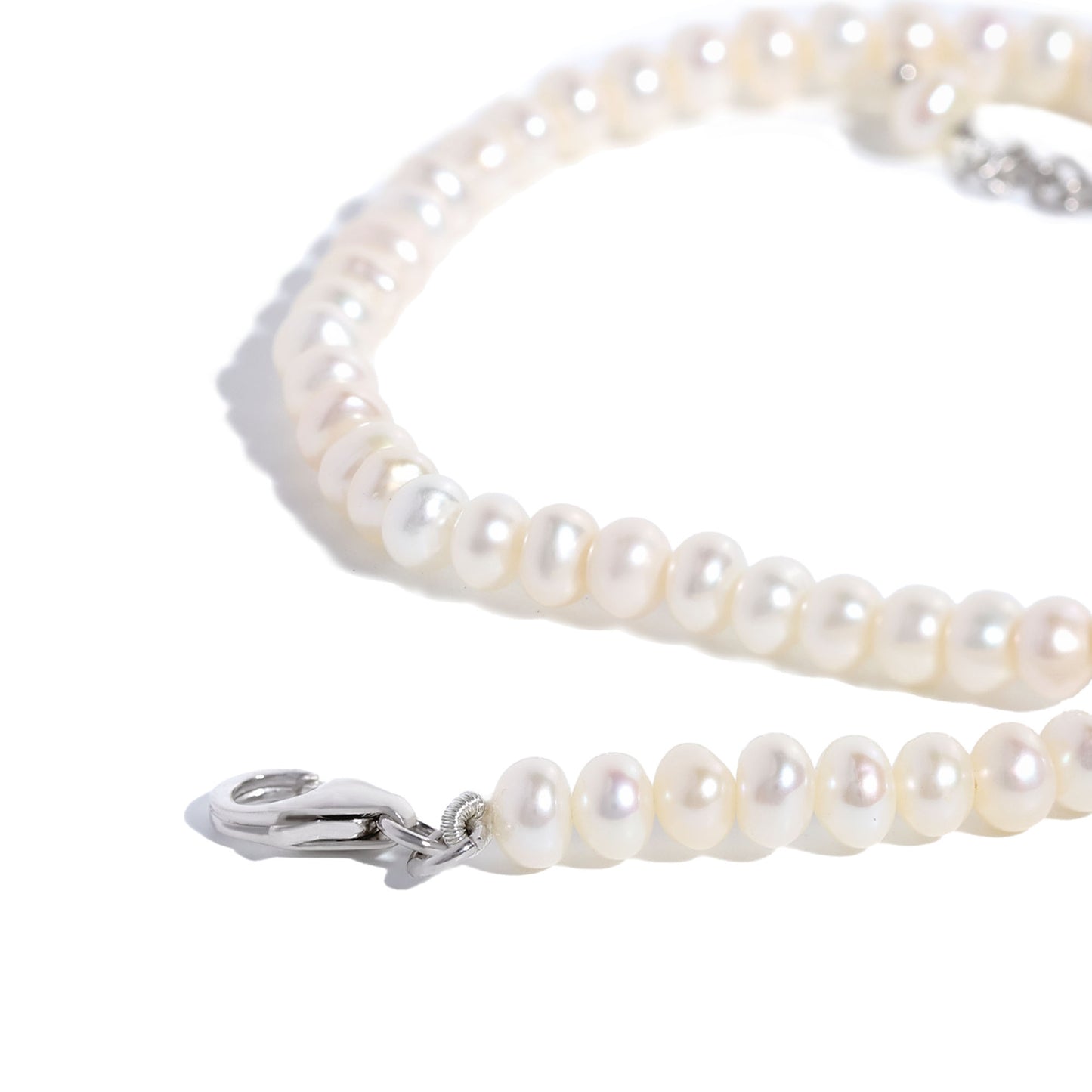 Beaded Pearl Necklace
