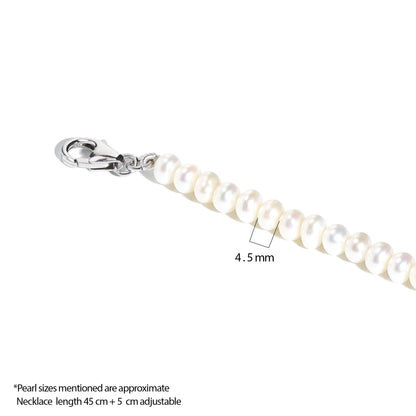 Beaded Pearl Necklace
