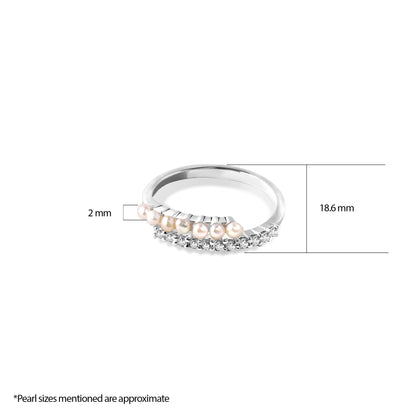 Shimmer Pearl Ring