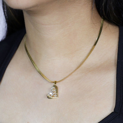 Sparkly Heart Pendant