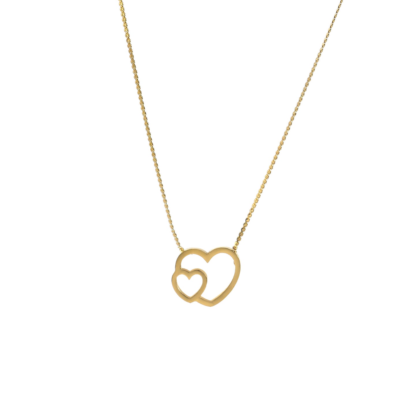 Double Heart Pendant
