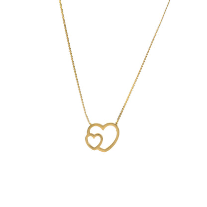 Double Heart Pendant