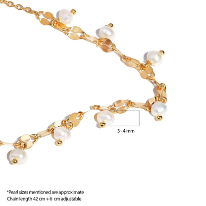 Glimmer  Pearl Necklace