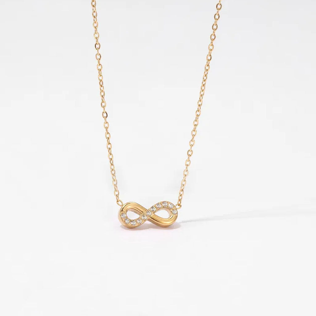 Eternal Infinity Gold Pendant