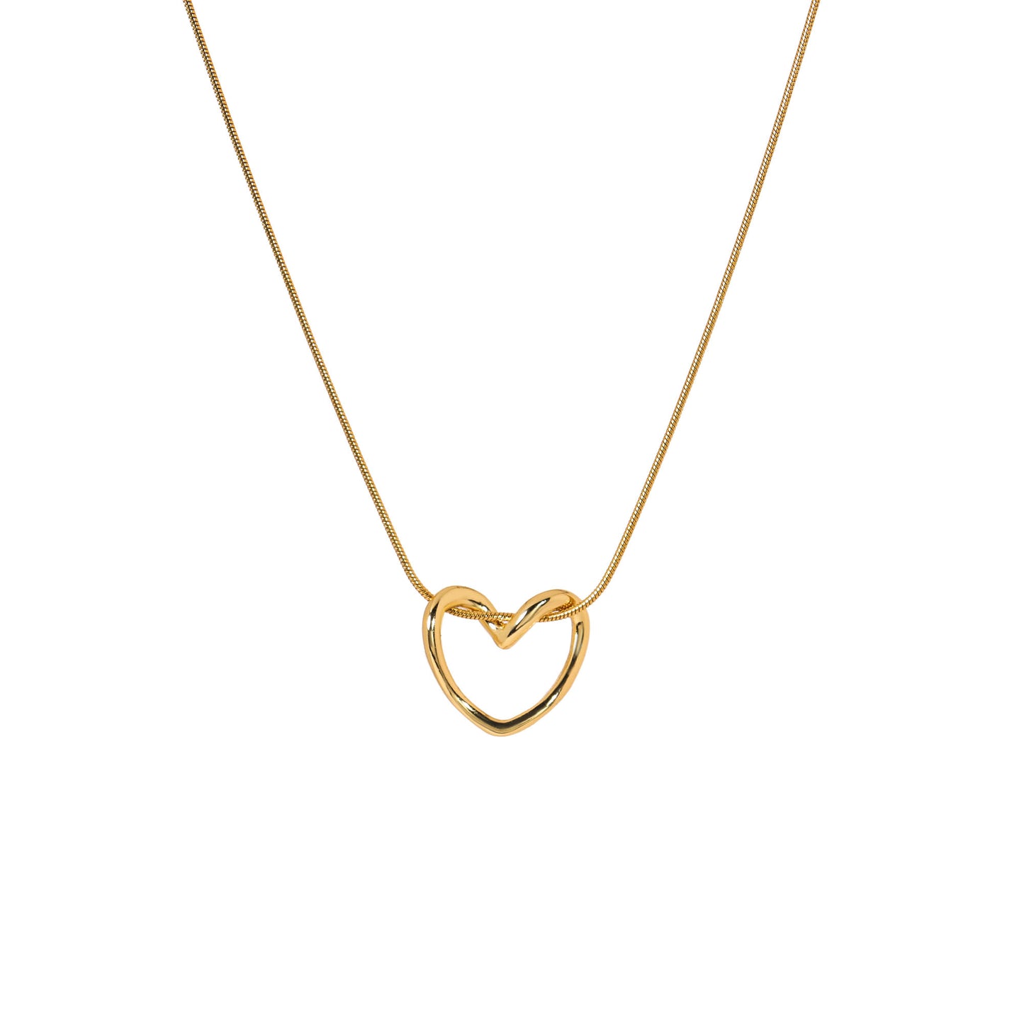 Hollow Heart Pendant