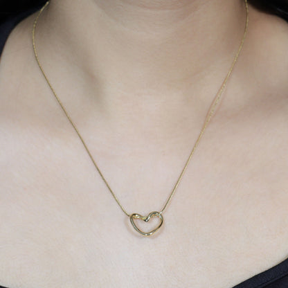 Hollow Heart Pendant