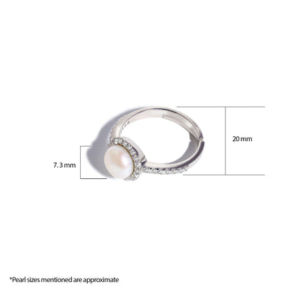 Gleam Pearl Ring