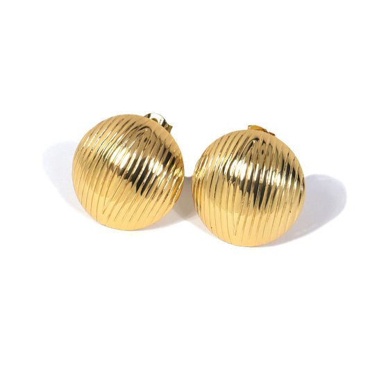 Round Rays Earrings
