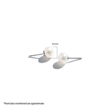 Classic Pearl Studs
